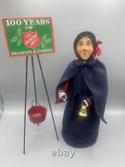 Byers Choice The Carolers Salvation Army Lot Must See! Vintage And Rare