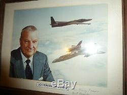 C. L. Kelly Johnson-Lockeed- Aeronautical Engineer SR-71/U-2 Signed Photo-Must See