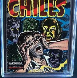 CHAMBER of CHILLS #15 (Harvey 1953) CGC 3.5 OW-W PCH Lee Elias Must See