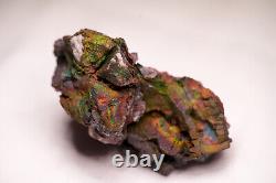 COLOR CHANGE -Iridescent Hematite, Rainbow Turgite, Graves Mtn, GA -MUST SEE VID