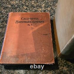 California Hardware Catalogs Collection Must See! Tools Blacksmith Vises