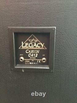 Carvin Legacy Steve Vai Head and Matching C412 Cab! MUST SEE