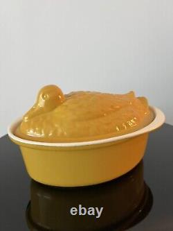 Chasseur France Duck Enameled Cast Iron 2.1 Qt. Terrine NEVER USED Must SEE