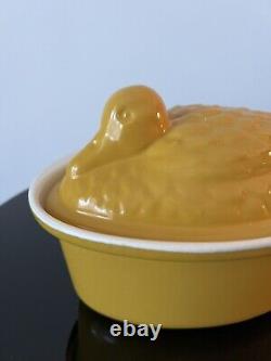 Chasseur France Duck Enameled Cast Iron 2.1 Qt. Terrine NEVER USED Must SEE