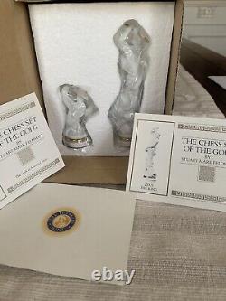 Chess Set of the Gods Franklin Mint Zeus And Pawn New In Box COA Must See