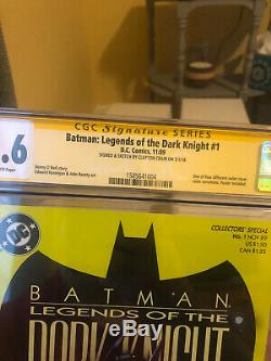 Clayton Crain Batman original art Legends of Dark Knight CGC 9.6 MUST SEE