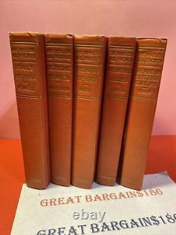 Collection Of 5 Books 1919 The War On All Fronts, Great Condition Must See