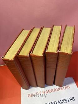 Collection Of 5 Books 1919 The War On All Fronts, Great Condition Must See