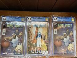 DC Comics Lot Variation King James #1 (2004) CGC 9.6 LeBron James Must See