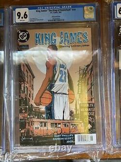 DC Comics Lot Variation King James #1 (2004) CGC 9.6 LeBron James Must See