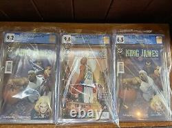 DC Comics Lot Variation King James #1 (2004) CGC 9.6 LeBron James Must See