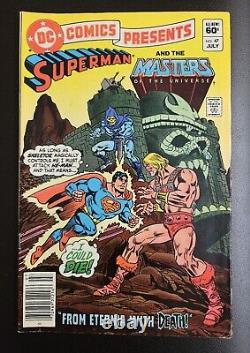 DC Comics Presents 47 NEWSTAND Superman 1st Masters of the Universe MUST SEE