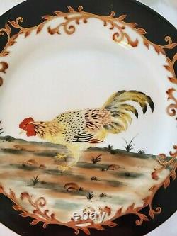 Decorative Wall Plates Hand Painted (lot of 4) NICE Must See
