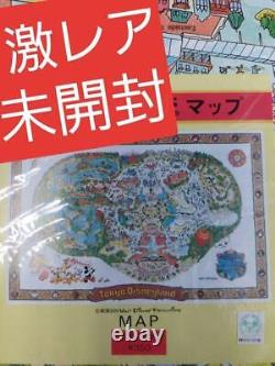 Disney Must-See For Geeks land Opening Map Poster From JAPAN No. 4404