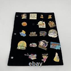 Disney Pins Binder-lots of Variety, Tons Of early 2000's Must See Folder 69 Pins