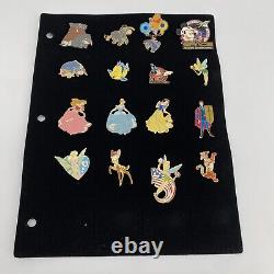 Disney Pins Binder-lots of Variety, Tons Of early 2000's Must See Folder 69 Pins