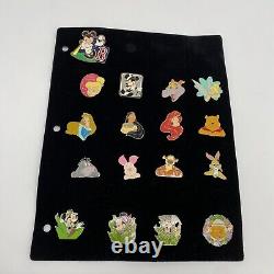 Disney Pins Binder-lots of Variety, Tons Of early 2000's Must See Folder 69 Pins