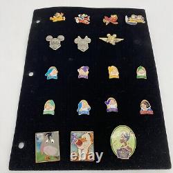 Disney Pins Binder-lots of Variety, Tons Of early 2000's Must See Folder 69 Pins