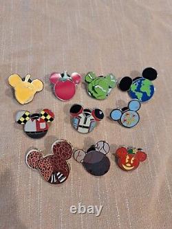 Disney Trading Pin Lot 10 Pins RARE MUST SEE PICTURES mickey mouse