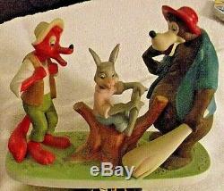 Disney-figurine-Song of the South-Brer fox-Brer Rabbit-Brer Bear-Must See-Look