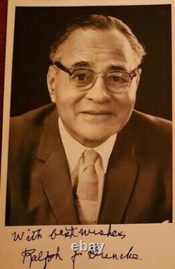 Dr. Ralph Bunche 1st African American Nobel Peace Prize Must See