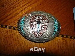 El Paso Natural Gas EPNG Belt Buckles! Lot of 2! RARE Must see