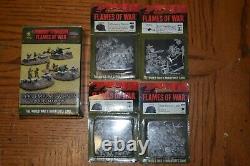 FOW Flames Of War US GERM Army / Rules Collection Lot 15mm Many Extras Must See