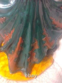 Fab Vtg Art Deco Resin Dancer in Flowing Dress High Detail 14 Hd/Ptd Must See