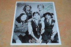 Facts Of Life Cast Signed 8x10 Photo! Rare! Must See