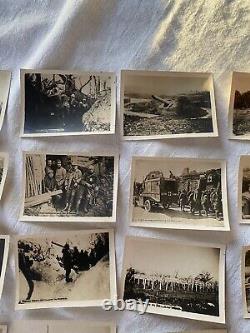 Fantastic Set of 29 WW1 Photos Guns Tanks Amour Ruins Must See Others Listed