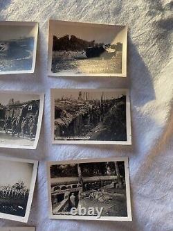 Fantastic Set of 29 WW1 Photos Guns Tanks Amour Ruins Must See Others Listed