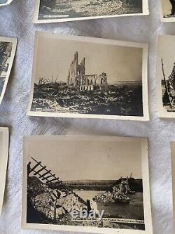 Fantastic Set of 29 WW1 Photos Guns Tanks Amour Ruins Must See Others Listed