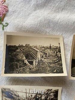 Fantastic Set of 29 WW1 Photos Guns Tanks Amour Ruins Must See Others Listed