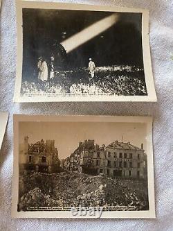 Fantastic Set of 29 WW1 Photos Guns Tanks Amour Ruins Must See Others Listed