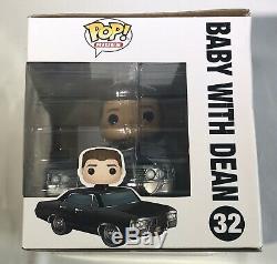 Funko Pop! Baby with Dean #32, Bobby, Sam, Castiel And Crowley LOT! Must See
