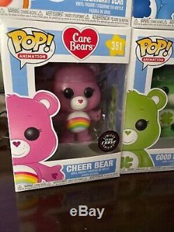 Funko Pop Carebears Lot Of 12! 3 Limited Edition 3 Chase 3 Exclusives! Must See