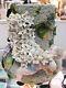 GERMAN Exceptional Vintage Spaghetti Porcelain Cupid & Flowers 9 Vase Must See