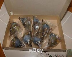 GIANT LOT Cotton Spun Vintage Feather Birds NEW IN BOXES! MUST SEE