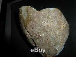 Genuine Brazilian Amethyst Crystal in Solid Agate Geode 3lb. Must See