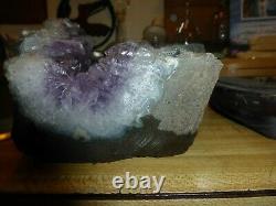 Genuine Brazilian Purple Amethyst Crystal 13 lb. Dispaly Specimen! Must See