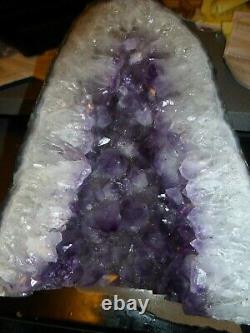 Genuine Brazilian Purple Amethyst Crystal 15 lb. Dispaly Specimen! Must See
