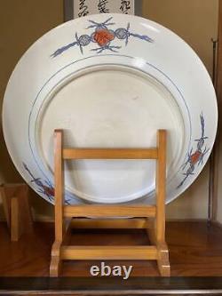 Hand Delivery Welcome Must See Oversized 99Cm Arita Kamiemon Platter Picture