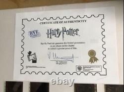 Harry Potter Movie Fans Must-See Film Cells & Certificates From Japan