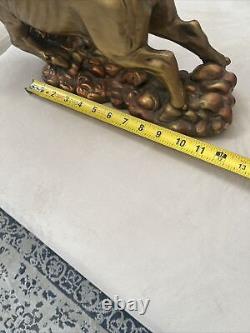 High Quality Antique Vintage Bull Statue Must See