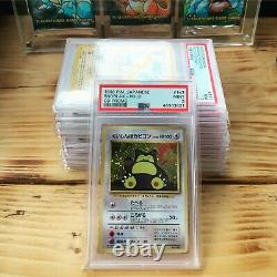 Holo Snorlax CD Promo Japanese Rare Psa 9 Slab Pokémon Card Must See