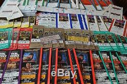 Huge Boxing Ticket Collection! Must See! Over 200 Tickets