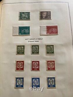 Huge German Stamp and Cover Collection Many Mint Must See Video