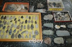 Huge Native American Artifact Collection! Around 150 Artifacts! Must See