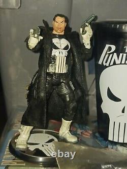 Huge Punisher Lot, Must See! Figures, Cup, Signed Hat, 30+ Comics