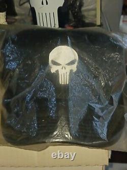 Huge Punisher Lot, Must See! Figures, Cup, Signed Hat, 30+ Comics